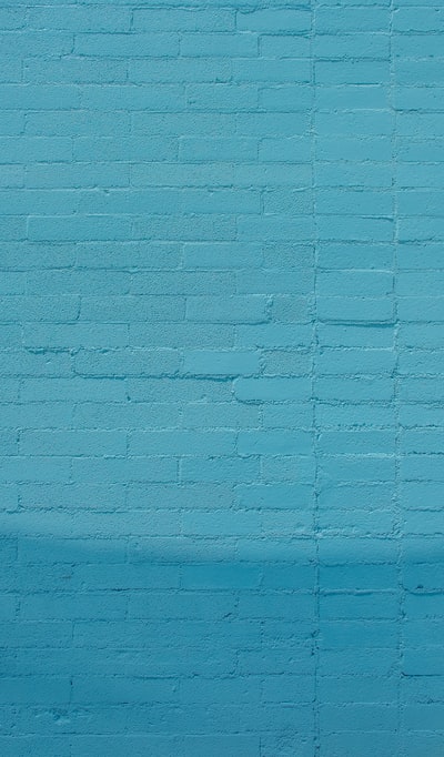蓝色墙砖